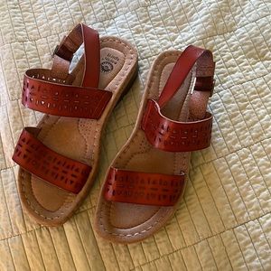 Earth Spirit brown sandals. Size 11.